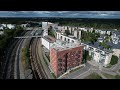 rastila vuosaari 🚁 drone 4k flight see the wonderful landscapes of eastern helsinki 🇫🇮finland