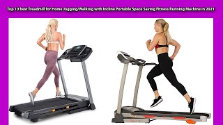 Top 10 best Treadmill for Home JoggingWalking with Incline Portable Space Saving Fitness Running Mac