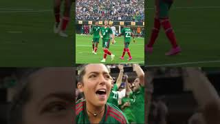 ¡EMOCIÓN A TOPE! 🥹 Así festejó la familia de Santi el gol de la final de Copa Oro🏆  #shorts