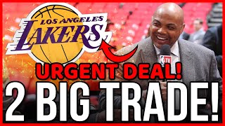 LAST MINUTE! 2 TRADES FOR THE LAKERS! LAKERS SURPRISE EVERYONE! TODAY’S LAKERS NEWS