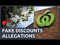 ACCC says Woolies misled shoppers with fake discounts