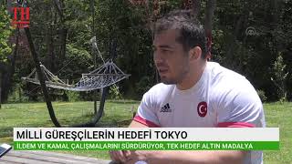 MİLLİ GÜREŞÇİLERİN HEDEFİ TOKYO