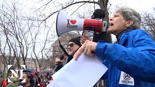 Rutgers workers rally for fair contract, conditions