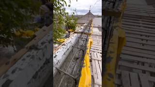 Formwork and filling of the bolt #construction #formwork #crossbar #ригель #строительство #опалубка