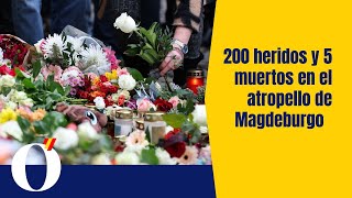 El atropello de Magdeburgo causa 5 muertos y más de 200 heridos.