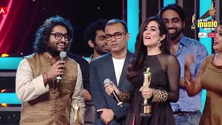 Arijit Singh Best Awards Moment ❤️ With Jonita Gandhi & Amit Mishra | Mirchi Music Award | PM Music