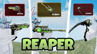 MVSD| REAPER GUN/SNIPER \u0026 KNIFE EFFECT SHOWCASE!!! [Roblox]