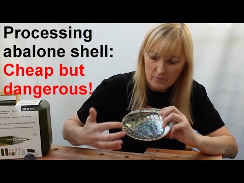 Processing abalone shell: cheap but dangerous! Processing abalone shell: cheap but dangerous!