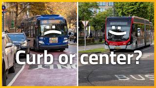 Curb vs Center: What Street Layout Makes Buses Faster?