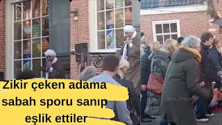 Sabah Sporu Zannettiler. Yabancılar Yanlış Anladı, Ortaya Eğlenceli Görüntüler Çıktı! 😂🕌🏃‍♂️