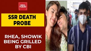 Rhea Chakraborty, Brother Showik Being Questioned Separately By CBI| Sushant Singh Rajput Death Case