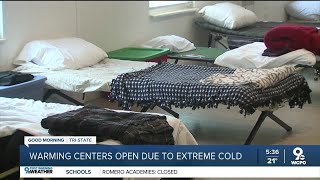 Warming centers across the Tri-State during frigid temps