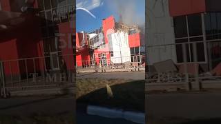 ⚡В Белгороде атакован торговый центр #белгород #белгородновости