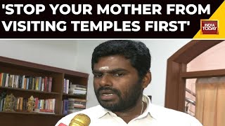 Tamil Nadu BJP Chief Annamalai Reacts To Udhayanidhi Stalin’s Anti-Sanatan Speech