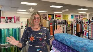 More winners, a new kit, yardage, and backings! Cary Quilting Co, 1/29/25