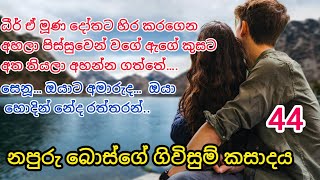 හතලිස් හතර පරිච්ඡේදය \\ අපේ පැටියා හොදින් නේද සෙනූ... | adara katha sinhala