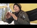 【トリマトリ。】 【ハンモックで雪中ソロキャンプ2 2】【一の瀬高原キャンプ場】【bushcraft ブッシュクラフト】 【dd hammock】