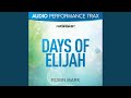 Days of Elijah [Original Key With Background Vocals]