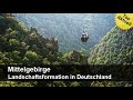 Mittelgebirge – Landschaftsformation in Deutschland