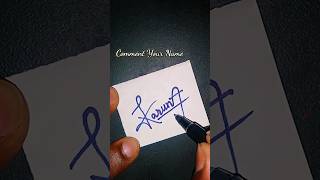 Karuna Name Signature Style | Letter K Signature Style #sign #art #viral #trending #ytshorts