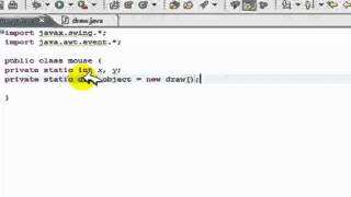 JAVA Programming Tutorial Swing GUI Mouse Action Listeners Creating MouseListeners
