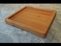 Making a Wooden Platter/Plate