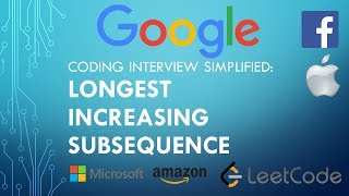 Coding Interview Tutorial 137 - Longest Increasing Subsequence [LeetCode]