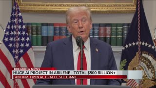 Abilene announced for largest AI infrastructure project with $500 billion+ investment
