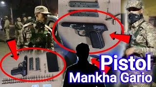 Kirimasingsa Chongmari Ganao Pistol tei Guli Makzin loge Mansaokha Airport-o