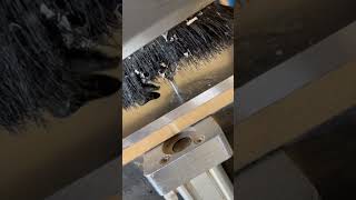 CNC Router Drilling holes in aluminum sheet #carpentry #multicam #cnc #cncrouter #satisfying