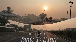 Pune to Latur | Adventure Travel Vlog | Motovlog | Bike Ride 400 KM | xpulse 200 4v