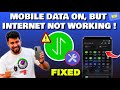Mobile Data On But Internet Not Working Samsung/Android 2026 || Data Not Working After Update[Fixed]