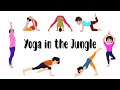 Easy Yoga Poses for Strength and Flexibility | Fun Facts about Jungle Animals | Yoga Guppy