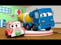 Christopher the Concrete Mixer has a problem :( - Amber the Ambulance in Car City l Cartoons