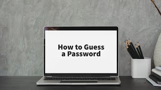 How to Guess a Password