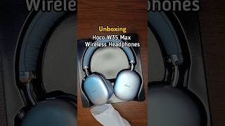 Hoco W35 Max headphones #unboxing