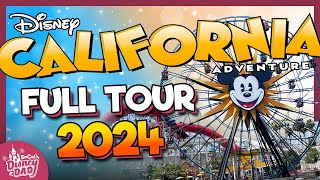 FULL Disney California Adventure Tour 2024 + SECRETS You Didn't Know