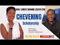 Chevening Scholarships 2024 / 2025 : How to write Essays and Make a Successful Application