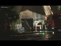 Crews battle warehouse fire near Atlantic Station in Atlanta