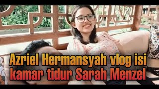 8 Potret isi kamar tidur Sarah Menzel  banyak Buket bunga pemberian Azriel Hermansyah