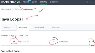 Java Loops I | HackerRank | using math, for loops, and printing