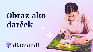 Obraz ako darček | Diamondi - Diamantové maľovanie