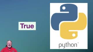 Python keyword video reference: TRUE