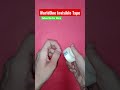 WorldOne Invisible Tape #shorts #satisfying #stationerywallah #youtubeshorts #viral #stationery