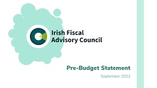 Fiscal Council Pre-Budget 2023 Statement
