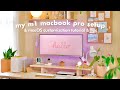 My M1 Macbook Pro Setup as a Software Engineer, Designer & Youtuber + MacOS Customization Tutorial!