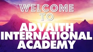 Welcome to Advaith