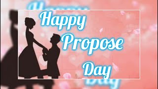 Happy Propose Day !!Valentine's Week !! Propose Day 2021 !! WhatsApp Status !! 8 February !!
