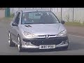 Peugeot 206 3ltr V6. 8000rpm screamer. Awesome sounds!