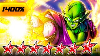 (Dragon Ball Legends) ZENKAI 7, 1400%, 14 STAR BLU PICCOLO! WHAT IS THIS DAMAGE?????????????????????